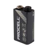 Duracell Procell is a reliable battery suitable for all 9V applications
